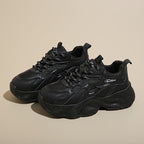Damen Sportliche Chunky Sneakers mit atmungsaktivem Obermaterial und stabiler Sohle R&B