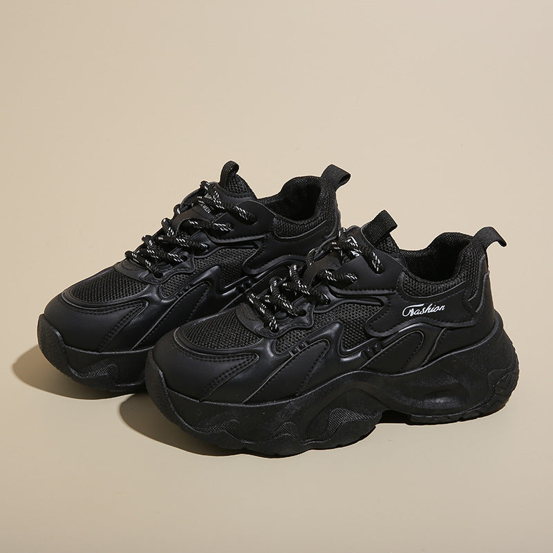 Damen Sportliche Chunky Sneakers mit atmungsaktivem Obermaterial und stabiler Sohle R&B