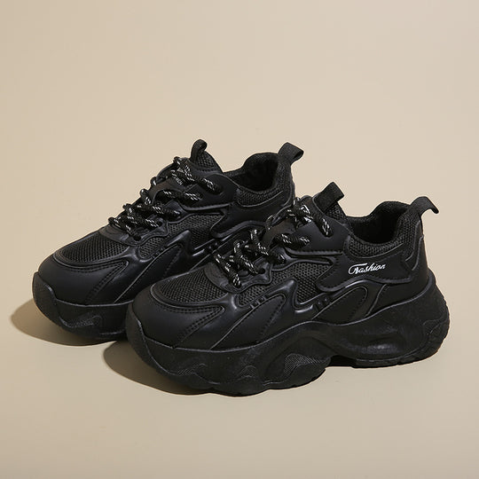 Damen Sportliche Chunky Sneakers mit atmungsaktivem Obermaterial und stabiler Sohle R&B
