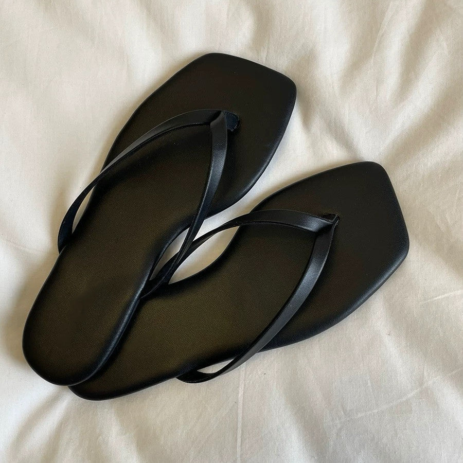 Damen Zehentrenner-Sandalen mit elegantem Riemendesign und ergonomischem Fußbett R&B