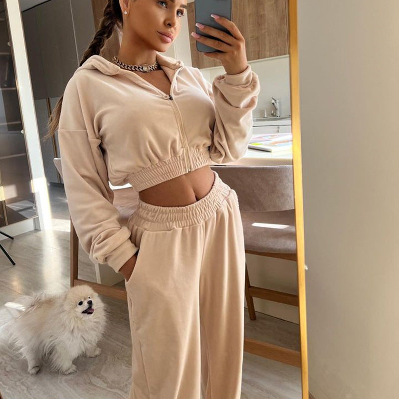 Damen Sportliches Zweiteiliges Set R&B