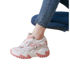 Damen Chunky Sneakers mit luftiger Mesh-Oberfläche und dämpfendem Komfort