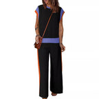 Damen Stylish Tracksuit mit modischen Farbkontrasten R&B