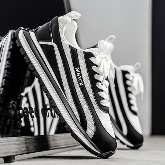 Damen Sportliche Sneakers mit atmungsaktivem Mesh und stoßdämpfender Laufsohle R&B