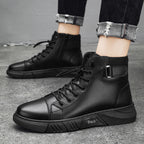 Damen Hohe Freizeitsneakers mit robustem Obermaterial und praktischem Klettverschluss