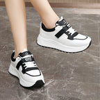 Damen modische Fitness-Sneaker mit dämpfender Sohle und atmungsaktivem Mesh-R&B
