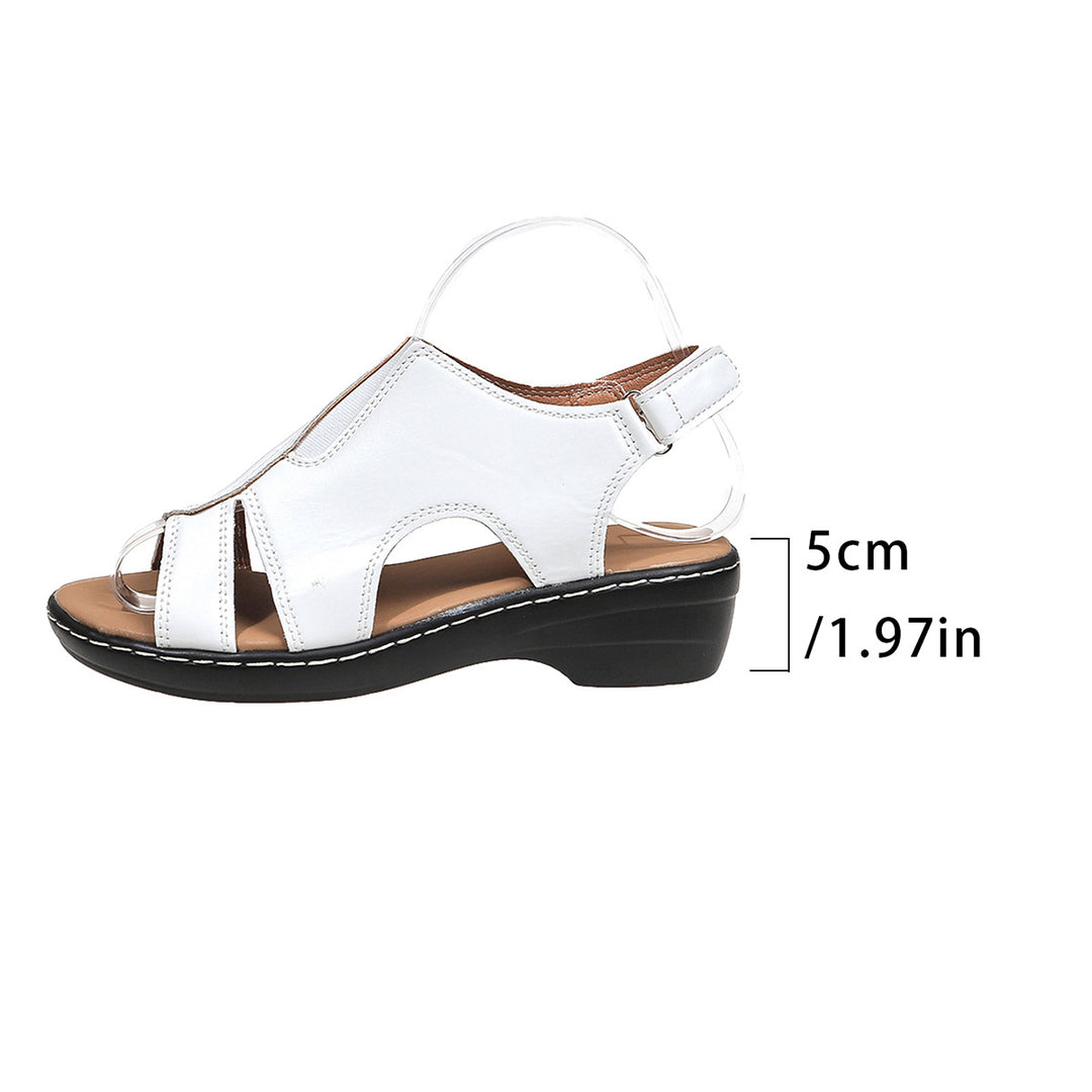Damen Komfortable und stilvolle Sandalen mit verstellbarem Riemen R&B