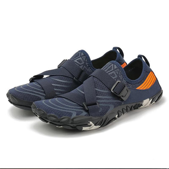 Damen Wassersportschuhe mit rutschfester Sohle und verstellbarem Riemen R&B