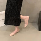 Damen elegante Slingback-Pumps mit modischem Glanz und komfortablem Fußbett R&B