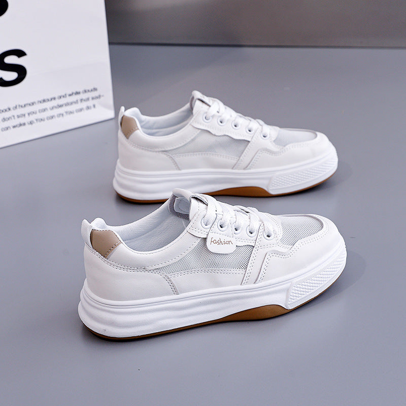 Damen modische Sneakers mit atmungsaktiver Mesh-Oberfläche und rutschfester Sohle R&B
