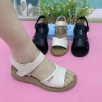 Damen Komfortable Sandalen mit breitem Riemen-Design R&B