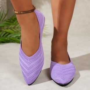Damen Flexibles und atmungsaktives Ballerina-Modell R&B