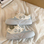 Damen Sportliche Sneakers mit dicker, flexibel dämpfender Sohle