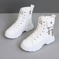 Damen Hohe Sneaker mit modischem Reißverschluss und komfortabler Innenfütterung R&B