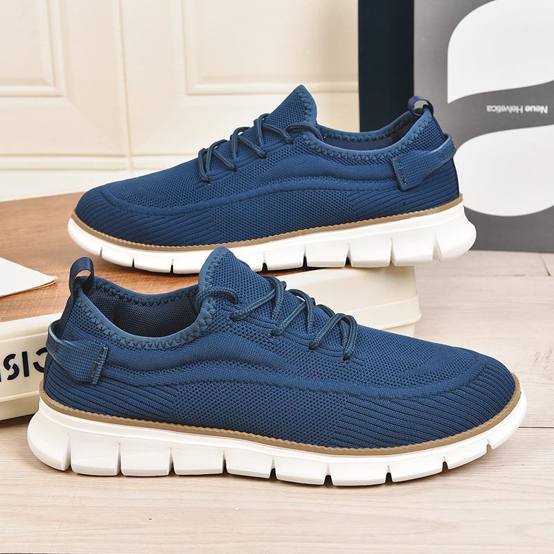 Damen Leichte und atmungsaktive Sneakers mit elastischem Obermaterial