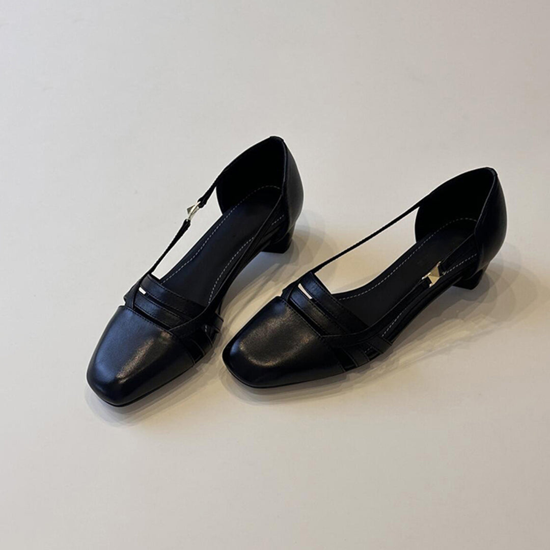 Damen Slingback Pumps mit modischem Riemendesign R&B