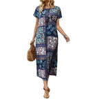 Damen Maxikleid mit Paisleymuster R&B