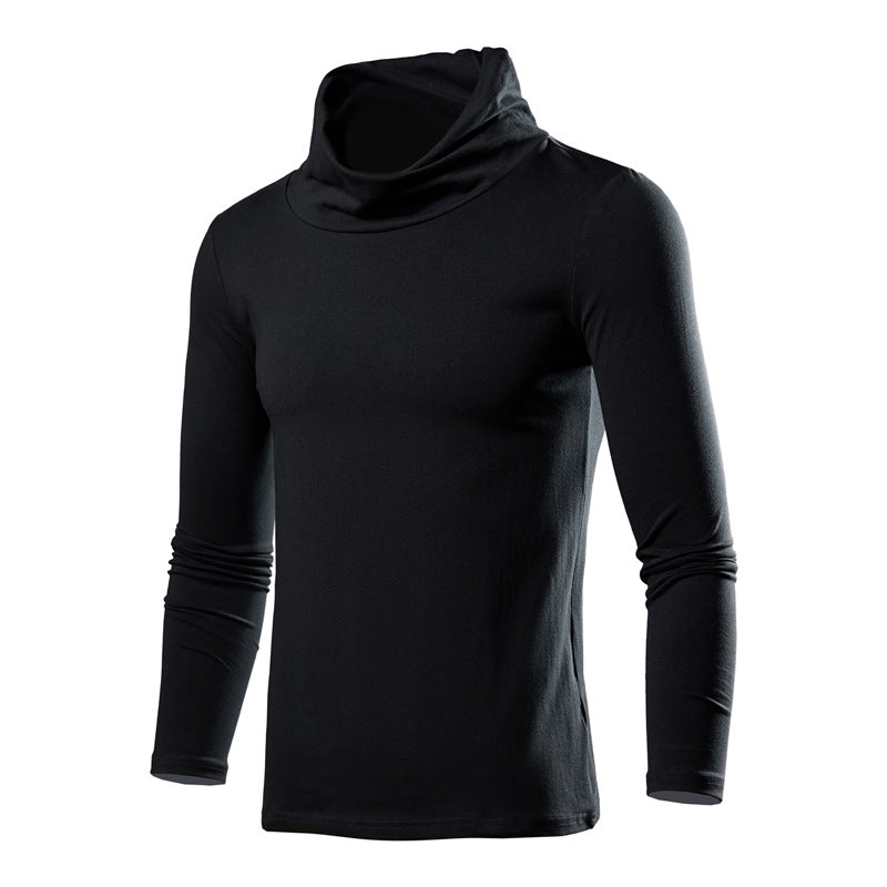Damen elegante Rollkragen-Tunika mit langem Arm
