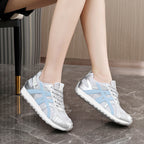Damen Sportliche Sneakers mit atmungsaktivem Mesh-Obermaterial und dynamischer Dämpfung R&B