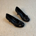 Damen elegante Ballerinas mit zierlichem Rüschendetail R&B