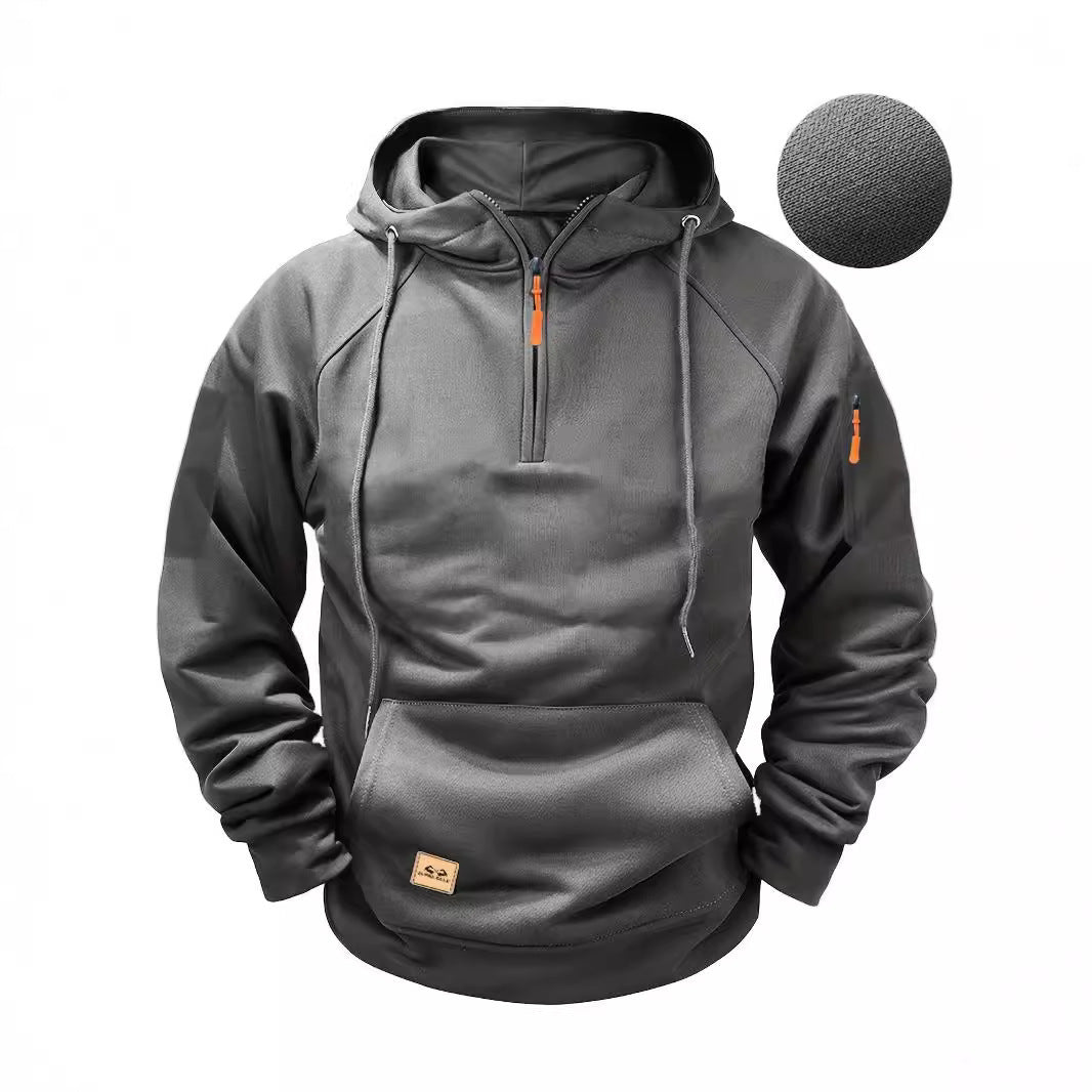Herren sportlicher Kapuzenpullover R&B