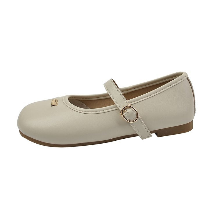 Damen Ballerinas mit modischer Schnallenverzierung und komfortabler Innensohle R&B