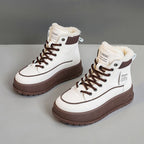 Damen Winter Boots mit dickem Fleece-Futter und rutschfester Sohle R&B
