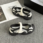 Damen Sportliche Sandalen mit verstellbarem Riemen und rutschfester Sohle R&B