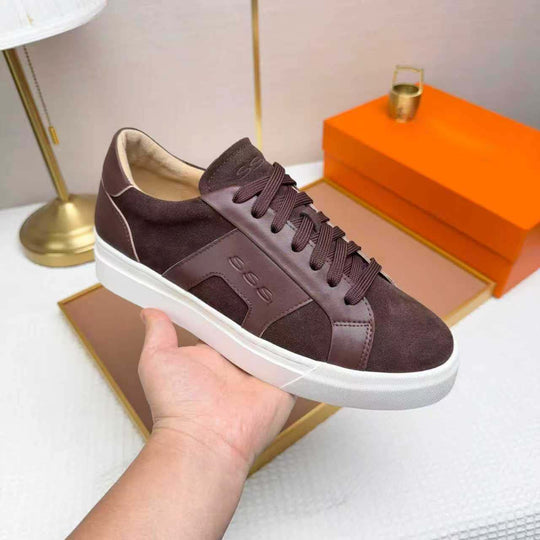 Damen Sportliche Sneakers aus hochwertigem Wildleder mit atmungsaktiver Struktur R&B