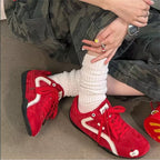 Damen Trendige Sneaker mit sportlichem Design und verspielten Applikationen R&B