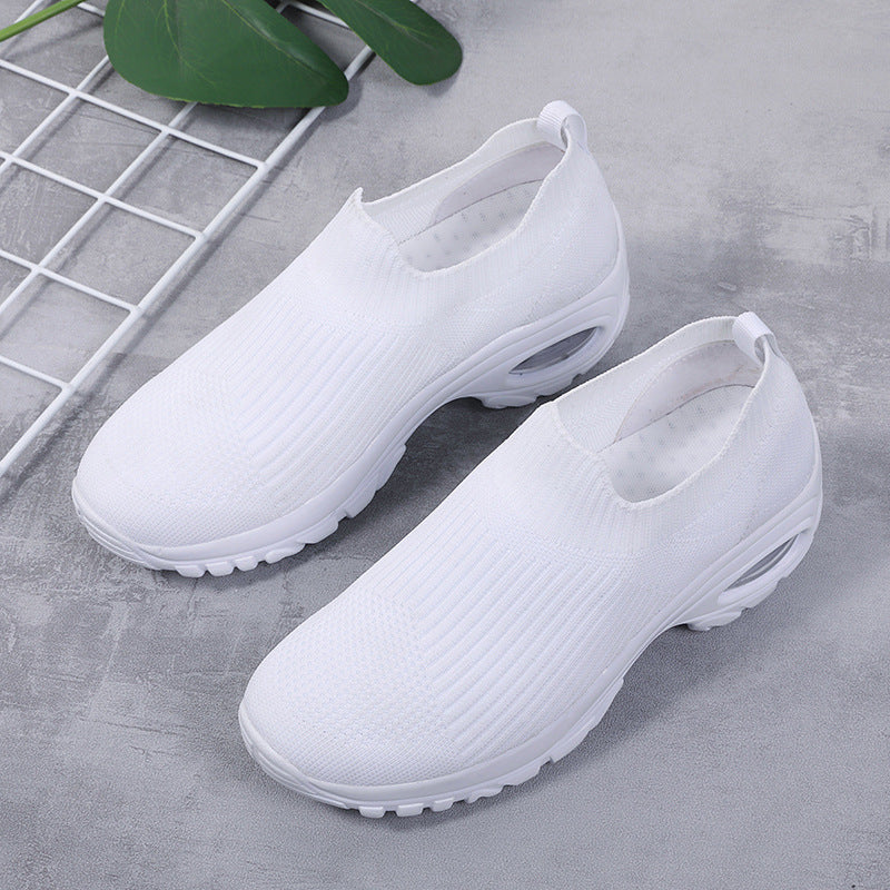Damen Sportliche Slip-On Laufschuhe mit Luftpolster-Technologie