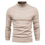 Herren eleganter Rollkragenpullover aus feinem Strick R&B