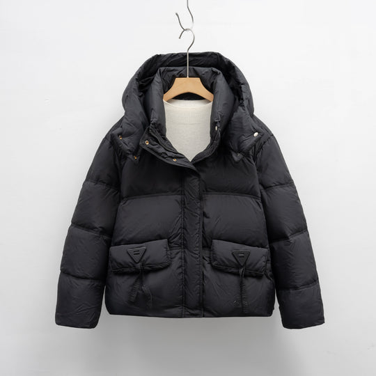 Damen Isolierte Steppjacke mit praktischen Taschen und Kapuze R&B