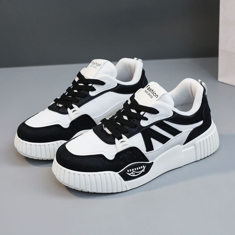 Damen sportliche Sneakers mit futuristischem Design und bequemer Dämpfung R&B