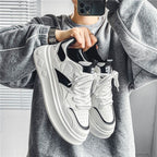 Damen Urban Stylische Sneakers mit gefütterter Sohle