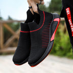 Damen Atmungsaktive Slip-On Sportschuhe mit flexibler Sohle R&B