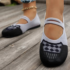 Damen atmungsaktive Strick-Ballerinas R&B