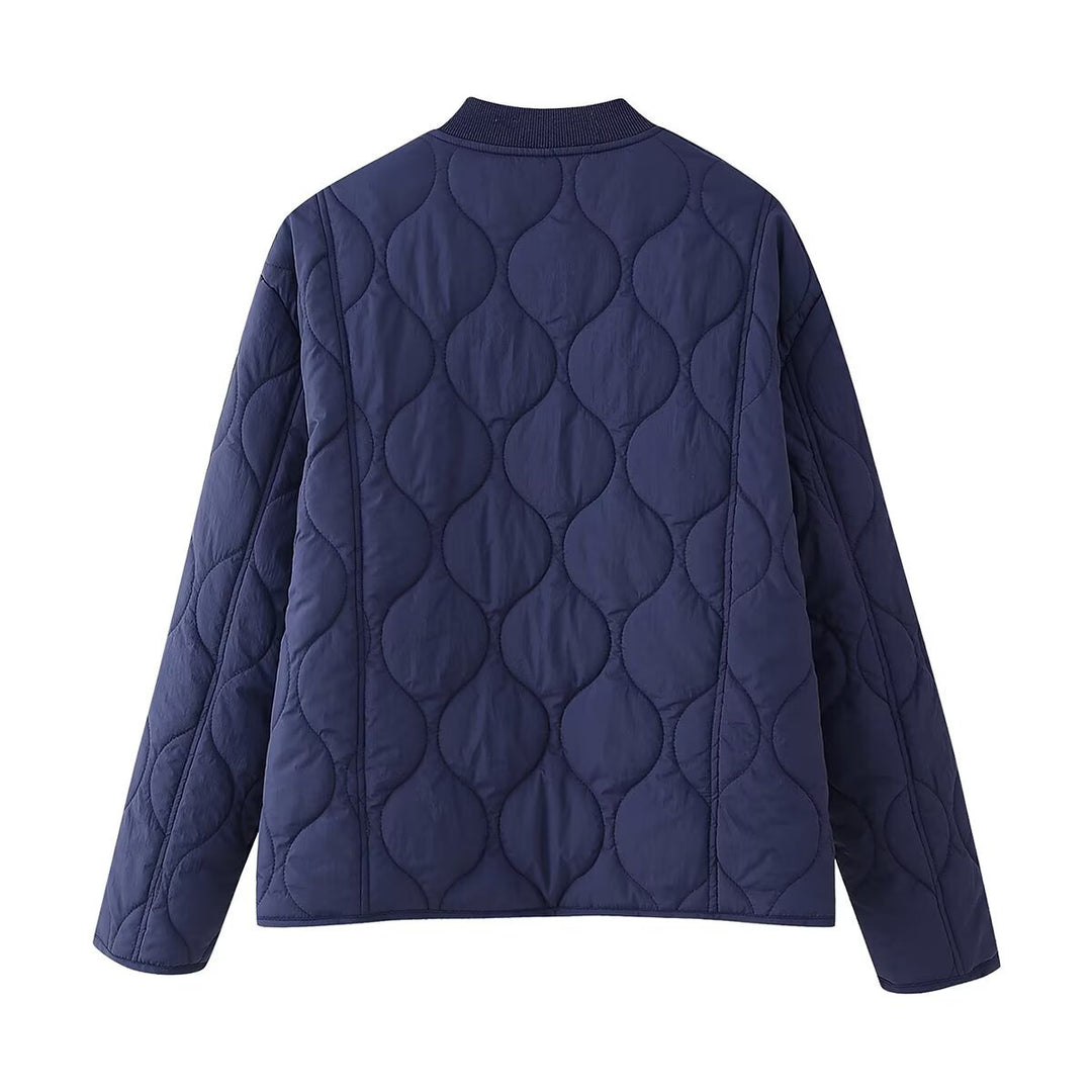 Damen Steppjacke mit strukturiertem Design und praktischen Taschen R&B