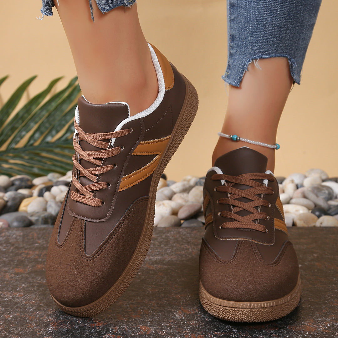 Damen Sportliche Sneakers mit atmungsaktiven Obermaterialien und rutschfester Sohle R&B