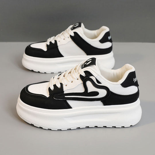 Damen modische Sneakers mit dämpfender Sohle und atmungsaktiver Obermaterialstruktur R&B