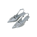 Damen elegante Sling-Pumps mit modischer Schnallenverzierung R&B
