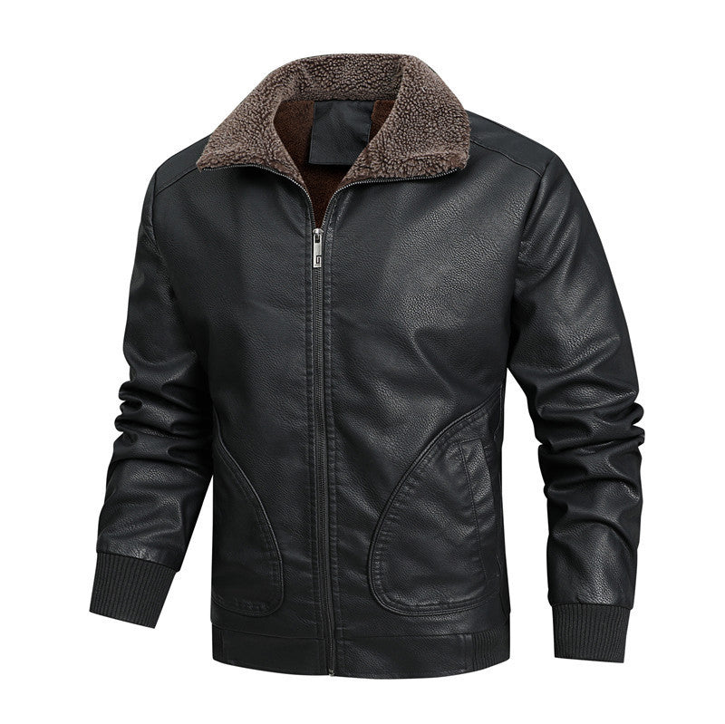 Herren lässige Vintage jacke mit weichem Innenfutter R&B