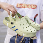 Damen Komfortable und atmungsaktive Clogs mit rutschfester Sohle R&B