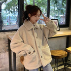R&B | Stylische Jacke Im Teddy-Design