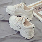 Damen Chunky Sneakers mit rutschfester Sohle und atmungsaktivem Obermaterial