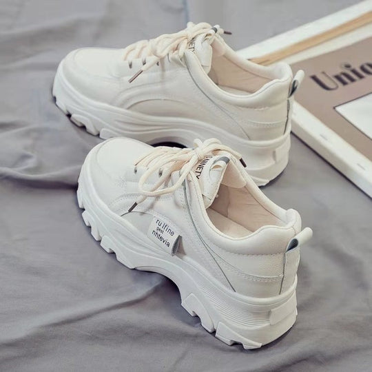 Damen Chunky Sneakers mit rutschfester Sohle und atmungsaktivem Obermaterial R&B