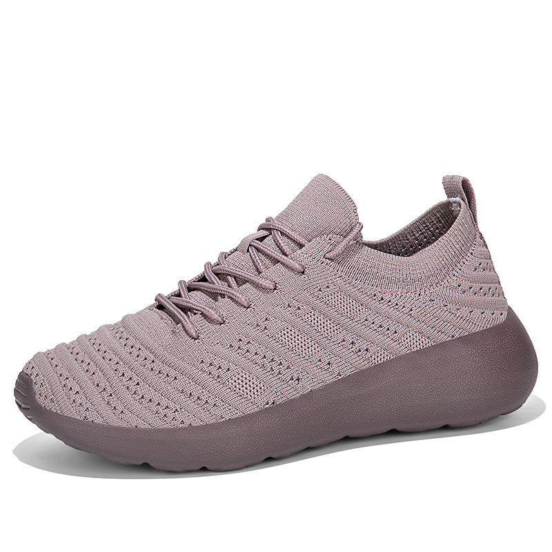 Damen Sportliche Stricksneaker mit rutschfestem Sohlenprofil R&B