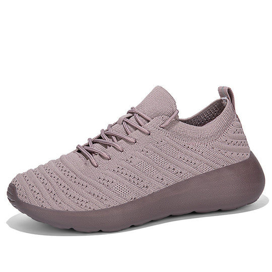 Damen Sportliche Stricksneaker mit rutschfestem Sohlenprofil R&B