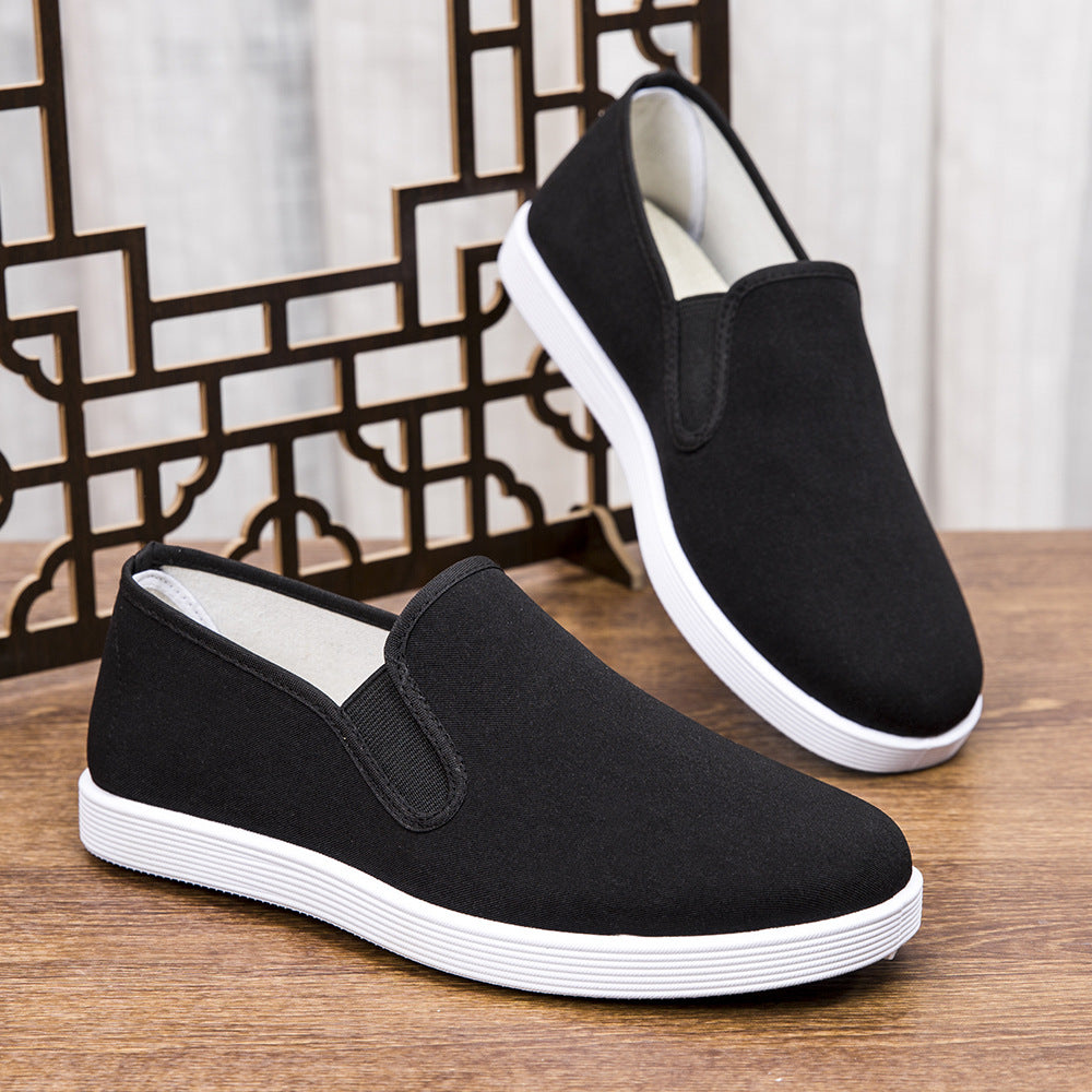 Damen Bequeme Slip-On Sneakers mit Elastikeinsätzen R&B