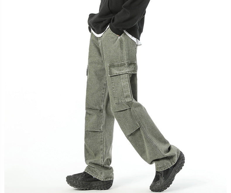 Herren Cargo-Hose mit vielseitigen Taschen und bequemem Schnitt R&B